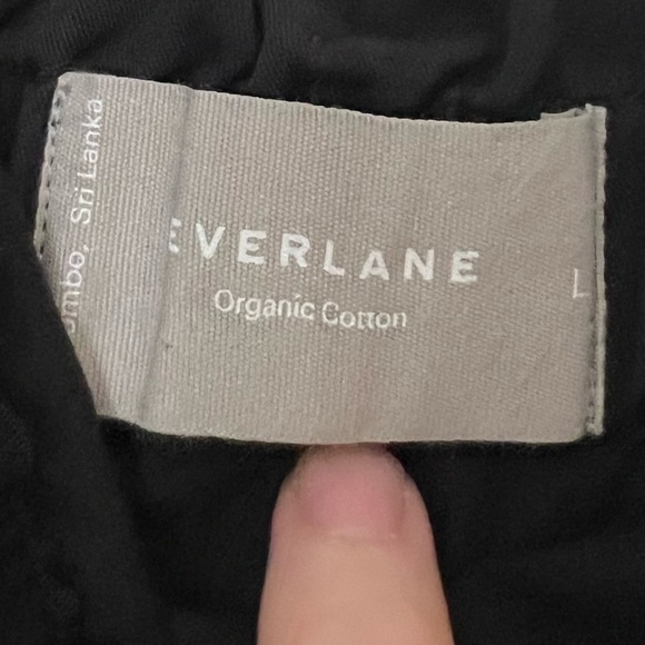 Everlane The Paperbag Dress Black - Picture 7 of 9